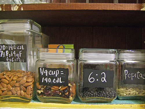 Use Chalkboard Labels on Jars
