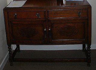 Before and After: An Old Sideboard Gets a Hip Makeover
