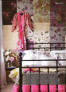 Cool Idea: Patchwork Wallpapering