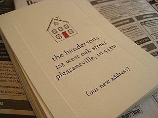 How Do You Announce That You've Moved?