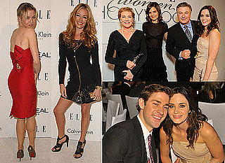 Gallery of Elle Women in Hollywood Pictures, Pictures of Emily Blunt in Nude Dress, Photos of Katie Holmes in Sheer Dress