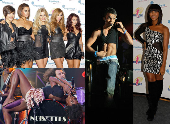 Girl Guides Big Gig 2009 with JLS and The Saturdays Girl Guides Big Gig 2009 with JLS and The Saturdays