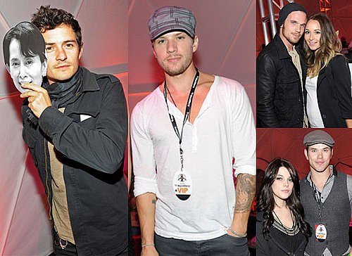 Photos of Twilight's Ashley Greene, Kellan Lutz, Cam Gigandet Plus Orlando Bloom, Ryan Phillippe at U2 360 Concert