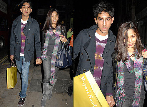 Dev Patel and Freida Pinto Buy Shoes From Rupert Sanderson