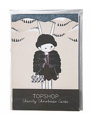 Fifi Lapin for Topshop Christmas Cards 2009