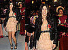 Photos of X Factor's Lucie Jones at A Christmas Carol Premiere in London in Nude Dress