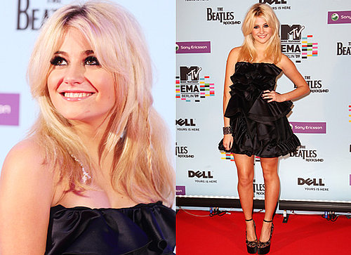 Photos of Pixie Lott Arriving at the MTV EMA Awards 2009