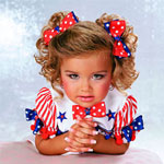 Coffee Table Book Featuring Glammed Up Little Girls