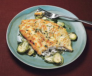 Fast, Easy Recipe for Sole with Lemon-Shallot Brussels Sprouts