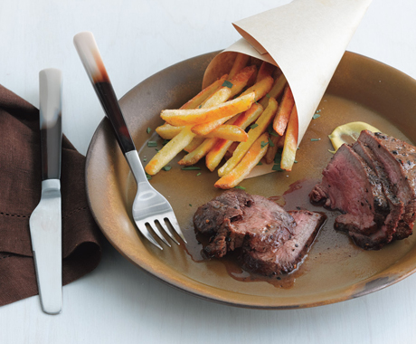 Easy Steak Frites With Red Wine Sauce Recipe Easy Steak Frites With Red Wine Sauce Recipe