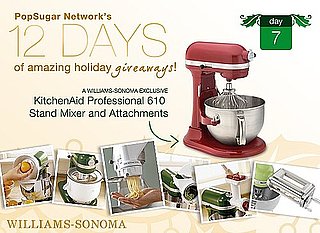 12 Days of Holiday Giveaways, Day 7: KitchenAid Professional Stand Mixer and Attachments From Williams-Sonoma! 
