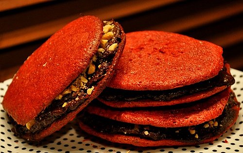 Red Velvet Sandwich Cookies Red Velvet Sandwich Cookies