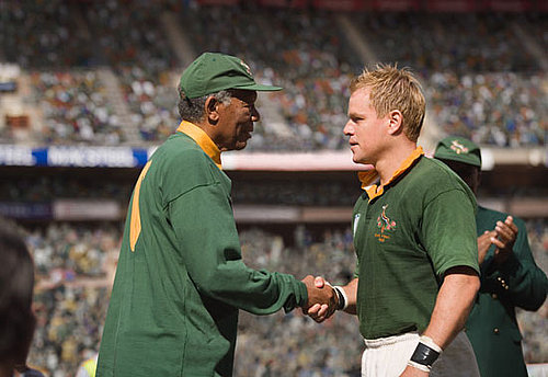 Review of Matt Damon and Morgan Freeman in Clint Eastwood's Invictus