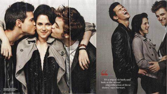 Photos of Kristen, Rob and Taylor Inside EW