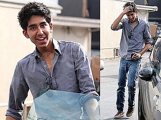 Photos of Dev Patel Leaving a Lunch in LA