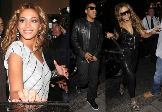 Photos of Jay-Z and Beyonce in London 2009-11-16 11:05:56