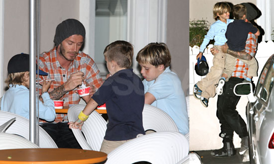 Photos of the Beckhams