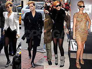 Photos of Rihanna All Around NYC Promoting Rated R; Booked New Year's in Abu Dhabi