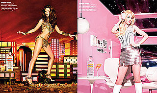 Zooey Deschanel and Kate Beckinsale Absolut Ads 2009-12-03 12:00:00
