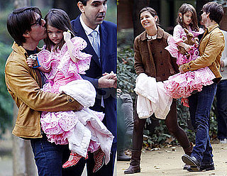 Photos of Tom Cruise, Katie Holmes And Suri Cruise in Seville