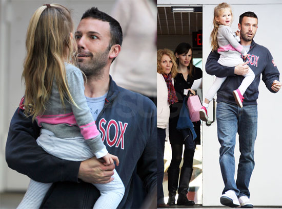 Photos of Ben Affleck, Jennifer Garner and Violet Leaving School Photos of Ben Affleck, Jennifer Garner and Violet Leaving School