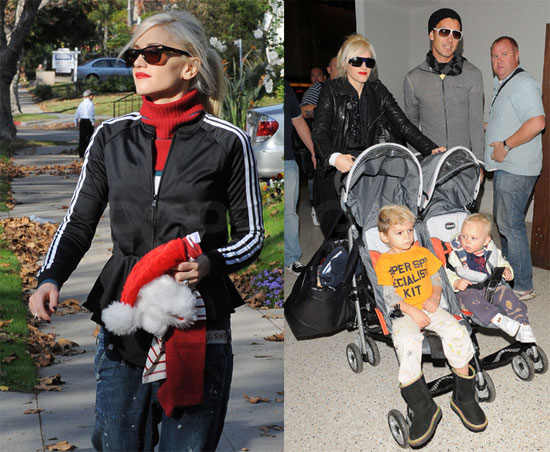Photos of Gwen, Gavin, and the Kids in LA and London 2009-11-30 09:41:54