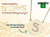 Giveaway to Win A Diamond Initial Jennifer Meyer Necklace As Worn By Nicole Richie and Jennifer Aniston!