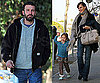 Photos of Ben, Jennifer and Violet in LA