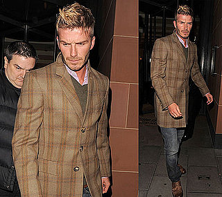Photos of David Beckham in London