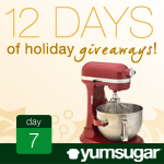 12 Days of Holiday Giveaways, Day 7: KitchenAid Professional Stand Mixer