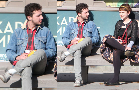 Photos of Shia and Carey Photos of Shia and Carey