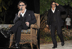 Photos of Johnny Depp and Sean Connery at a Johnny Depp Tribute During the Bahamas International Film Festival 2009-12-14 07:00:00