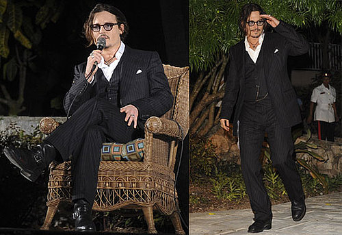 Photos of Johnny Depp and Sean Connery at a Johnny Depp Tribute During the Bahamas International Film Festival 2009-12-14 07:00:00