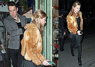 Photos of Kate Moss And Jamie Hince Shopping in London
