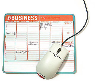 Taking Care of Business Mouse Pad