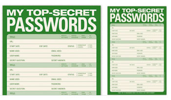 A Notepad to Store Your Passwords