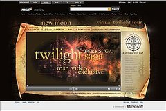 MSN Gets Its Very Own Twilight Website