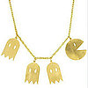 Pacman Brass Necklace
