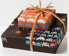 Space Invaders Take Over Your Holiday Gift Wrap Space Invaders Take Over Your Holiday Gift Wrap
