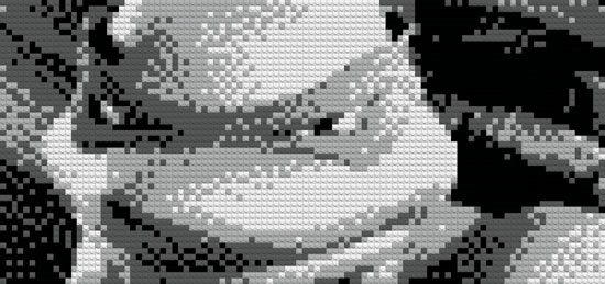 Photos of the Brixels LEGO Art