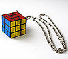 Rubix Cube Necklace: Totally Geeky or Geek Chic?