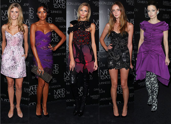 Photo of Anja Rubik, Selita Ebanks, Heather Marks, Julie Henderson, and Marie Smith at NARS 15X15 Party in NYC 2009-11-14 17:44:22 Photo of Anja Rubik, Selita Ebanks, Heather Marks, Julie Henderson, and Marie Smith at NARS 15X15 Party in NYC 2009-11-14 17:44:22