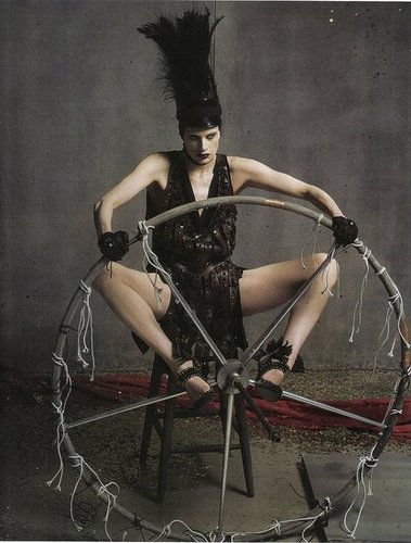 Girls on Film: Kristen McMenamy, Vogue Italia Girls on Film: Kristen McMenamy, Vogue Italia