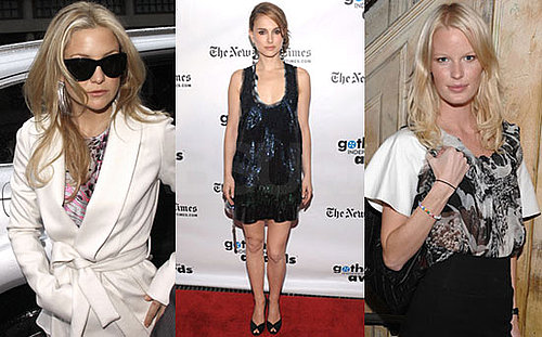 Photo of Kate Hudson, Natalie Portman, and Model Caroline Winberg