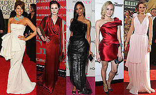 Red Carpet Actresses Eva Mendes, Diane Kruger, Leighton Meester, Evan Rachel Wood, Zoe Saldana