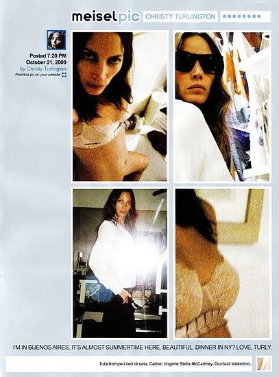 Models Twitter For December 2009 Issue of Vogue Italia Models Twitter For December 2009 Issue of Vogue Italia