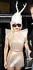Lady Gaga Wears Deer Antlers