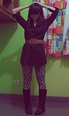 Look of the Day: Leopard Legwear 