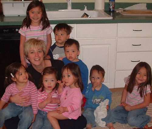 The Friendly Family of 10 The Friendly Family of 10