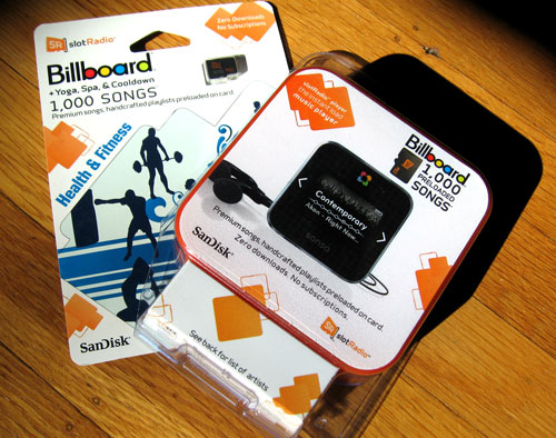 Review of the slotRadio Music Player by Sansa